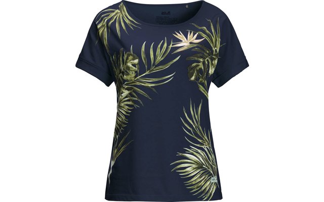 Jack Wolfskin Tropical Leaf Damen T-Shirt