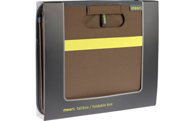 Meori Folding Box Outdoor Earth Brown Solid 30 litres