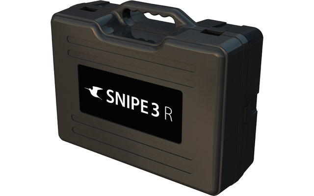 Selfsat Snipe 3 R Black Line vollautomatische Flachantenne mit Fernbedienung / Auto Skew / Single LNB
