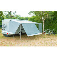 Fiamma Sun View Markisenaufsatz Seitenwand für CaravanStore/XL, Sonnenschutz Markise Vorderwand