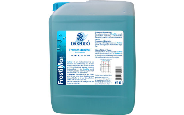 Dr. Keddo FrostiMar Frostschutzmittel für die Abwasser- & Toilettenanlage 5 Liter