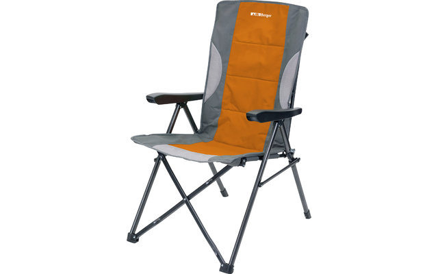 Berger folding chair Siena in folding chair look orange