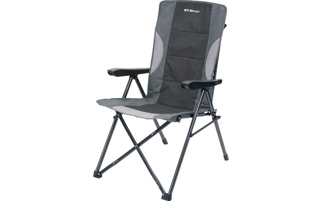 Berger folding chair Siena in folding chair look anthracite