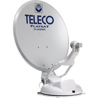 Sistema de sat&eacute;lite totalmente autom&aacute;tico Teleco FlatSat Classic BT 50 con panel de control