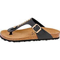 Lico Goldstar Damen Pantoletten schwarz