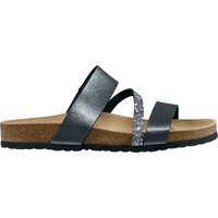 Lico Natural Glitter Damenpantoletten 