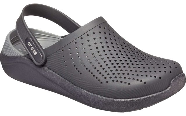 Crocs Clog Lite Ride Sandale black slate grey