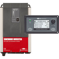 tbs electronis Powersine PS160-12 Omvormer met Afstandsbediening 150 Watt