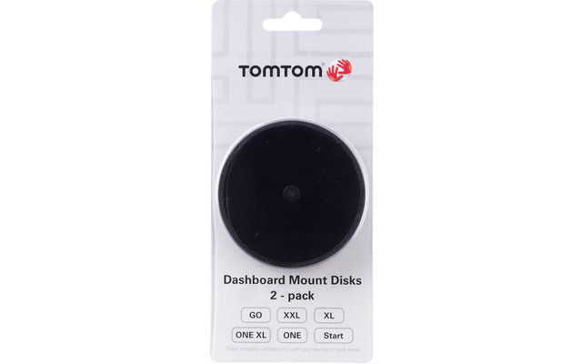 TomTom Navi mounting plates for adhesive mounting