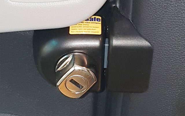 HEOSafe Mercedes Sprinter from model year 2018 anti-theft locks 2 pieces lockable