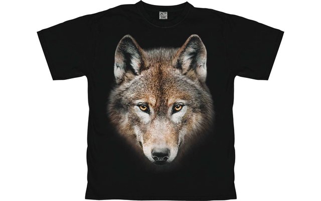 Harlequin Night Wolf T-Shirt