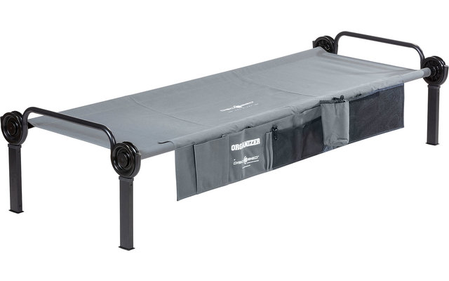 Disc-O-Bed Organizer Grey Side Bag for Sol-O-Cot Camp Bed