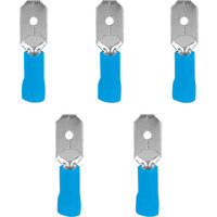 InnTec flat plug 6.3 mm (set of 5)