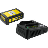 Kärcher Battery Power 18/25 Starter Kit Wechselakku mit Schnellladegerät 18 V / 2.5 Ah