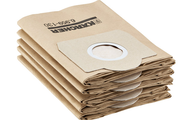 Kärcher WD3 2-ply paper filter bags