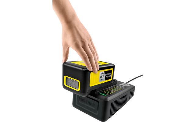 Kärcher Battery Power 36/25 Starter Kit Batería intercambiable con cargador rápido 36 V / 2,5 Ah