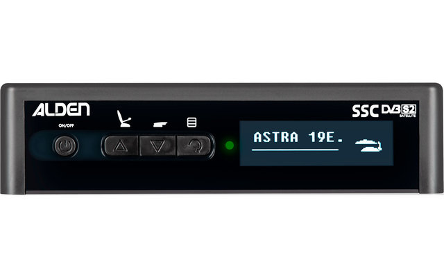 Alden AS 80 HD Platinium Sat systeem inclusief S.S.C. HD control module