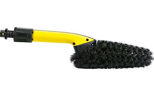 Brosse à Jantes En Microfibre WALSER - Longueur 42 Cm - Poignée Ergonomique Avec Protection Anti-éclaboussures