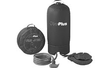 PAT camping shower 11 l with foot pump