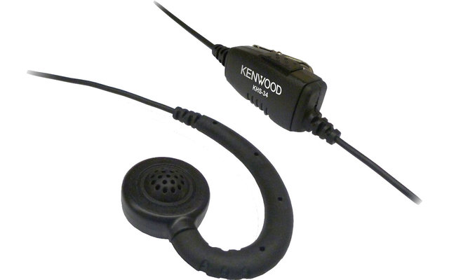 Kenwood KHS-34 Mikrofon mit Ohrhörer für Handfunkgerät PKT-23