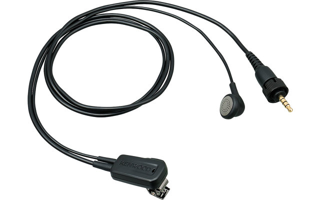Kenwood EMC-13W Microphone with earphone for handheld radio TK-3601D