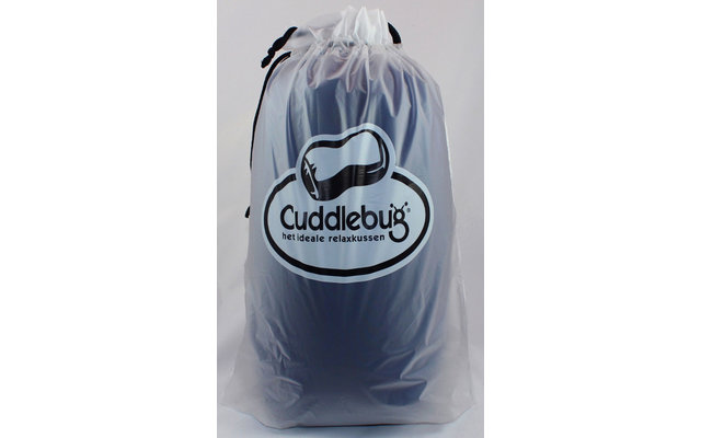 Almohada de viaje Cuddlebug azul medio