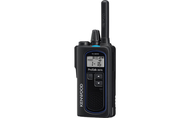 Kenwood TK-3601DE Analogue/Digital Handheld Radio Incl. battery and charging cradle