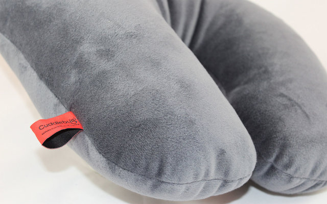Cuddlebug 2in1 Travel Pillow grey
