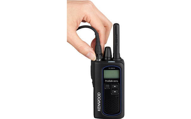 Kenwood TK-3601DE Analoog/Digitaal Handheld Radio Incl. batterij en oplaadstation
