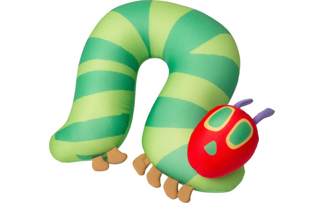Oreiller de voyage pour enfants Cuddlebug Caterpillar