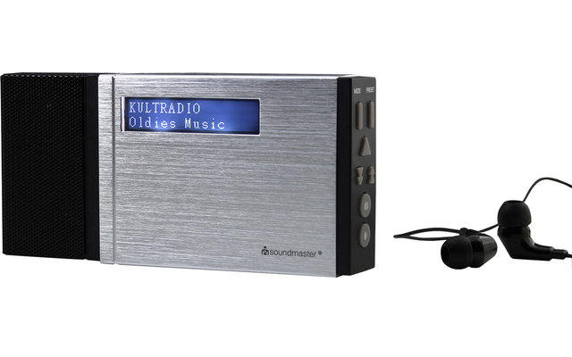 Soundmaster  DAB400SI Tragbarer DAB+/UKW Akku-Radio