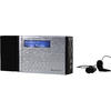 Soundmaster  DAB400SI Tragbarer DAB+/UKW Akku-Radio