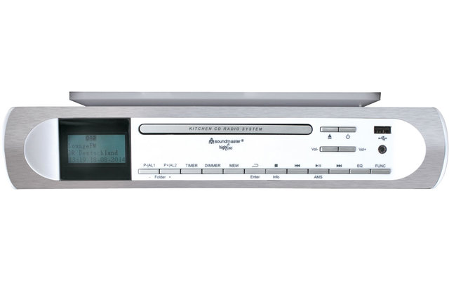 Soundmaster UR2170SI DAB+ / FM Undercabinet Radio with CD/MP3