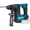 Akku-Bohrhammer von Makita in Schwarz und Blau mit seitlichem Griff