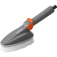 Gardena hand scrubber attachment for garden hoses / hose reels