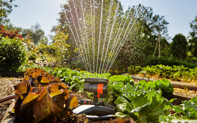 Gardena AquaZoom irrigatore quadrato compatto