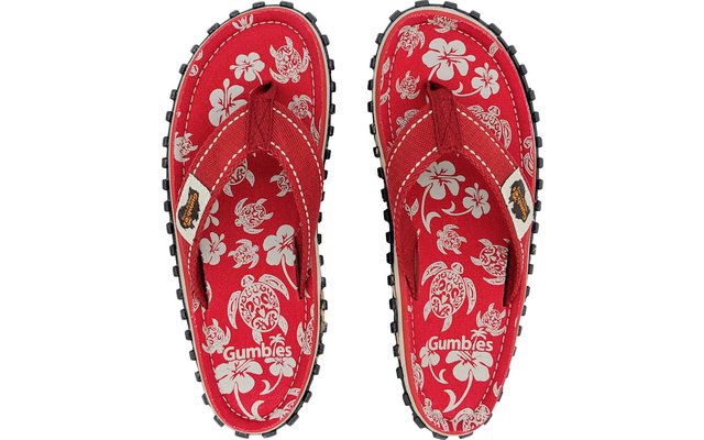 Gumbies Pacific Red Thong Sandal