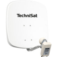 TechniSat DigiDish 45 Sat-Antenne (Universal-Twin-LNB) polarwei&szlig;