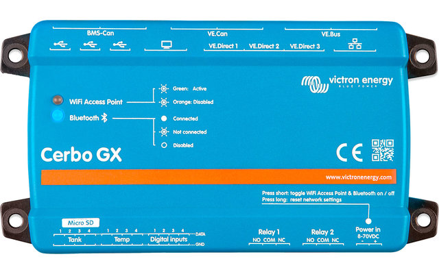 Victron Cerbo GX Battery Monitor System