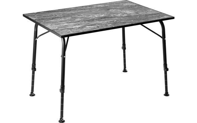 Brunner Elu Light 100 Table pliante en aluminium 100 x 70 cm