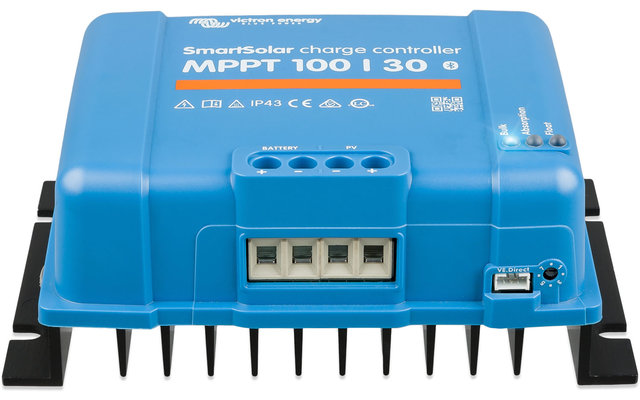 Victron SmartSolar MPPT 100/30 con controllo Bluetooth Regolatore di carica solare 100 V / 30 A