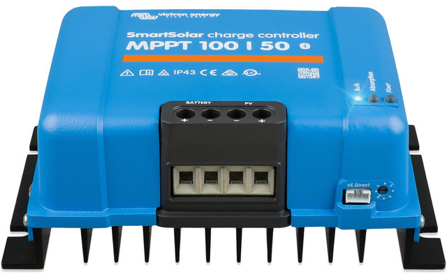 Victron SmartSolar MPPT 100/50 mit Bluetooth-Steuerung Solar-Laderegler 100 V / 50 A