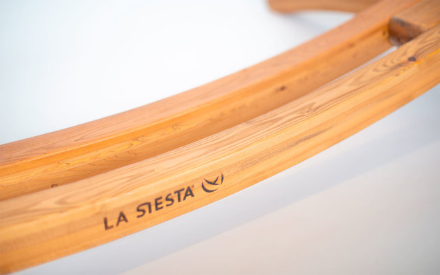 La Siesta Elipso Nature Holz-Hängemattengestell für Doppel-Hängematten