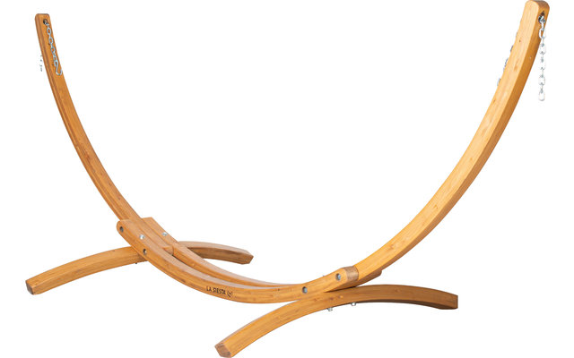 La Siesta Elipso Nature wooden hammock frame for single hammocks
