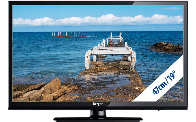 Berger camping tv LED televisie 19 Zoll
