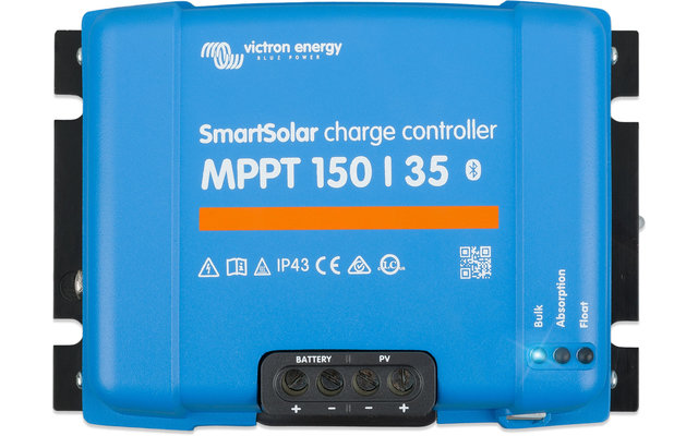 Victron SmartSolar MPPT 150/35 mit Bluetooth-Steuerung Solar-Laderegler 150 V / 35 A