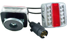 LED 4-Funktionsleuchte magnetisch mit Stecker 7-polig