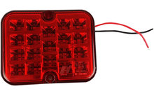 LED rear fog light for trailers