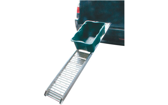 Aluminium loading ramp / drive-on ramp foldable
