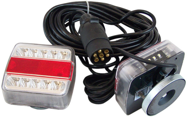 LED 4-Funktionsleuchte magnetisch mit Stecker 7-polig